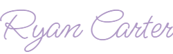 Ryan Carter's handwritten signature